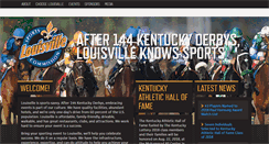 Desktop Screenshot of louisvillesports.org